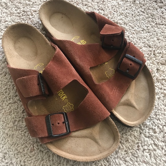 Birkenstock Shoes - Women’s Burnt Birkenstock Sandals